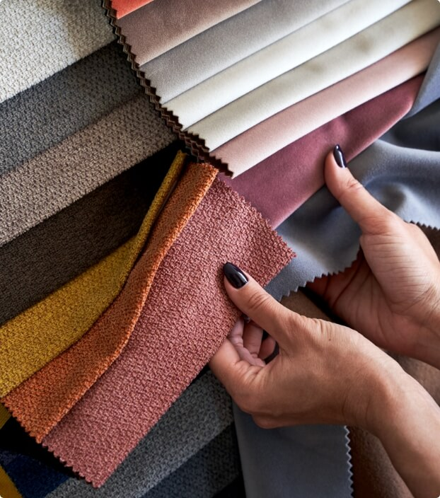 Premium fabric selection